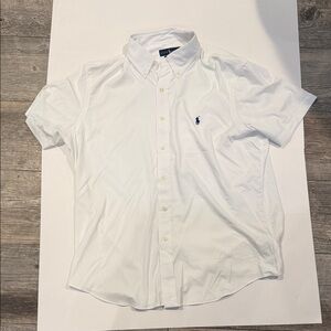 Ralph Lauren White Button Down Shirt
